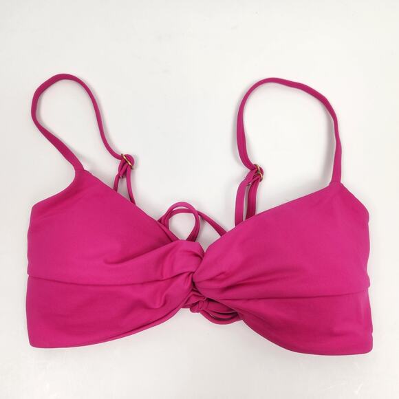 L*Space Ringo Bikini Top in Bougainvillea Pink Size Small NWT Adjustable - Picture 3 of 6